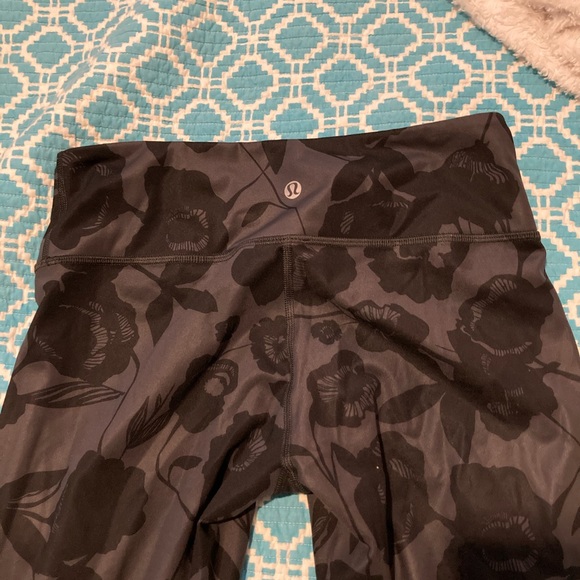 SOLD. Lululemon Crop Leggings - Picture 3 of 3